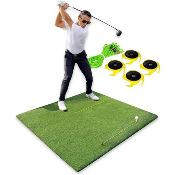 Golf Tee Holder, Great for Golf, Baseball and Softball to Practice Alignment - Picture 1 of 7